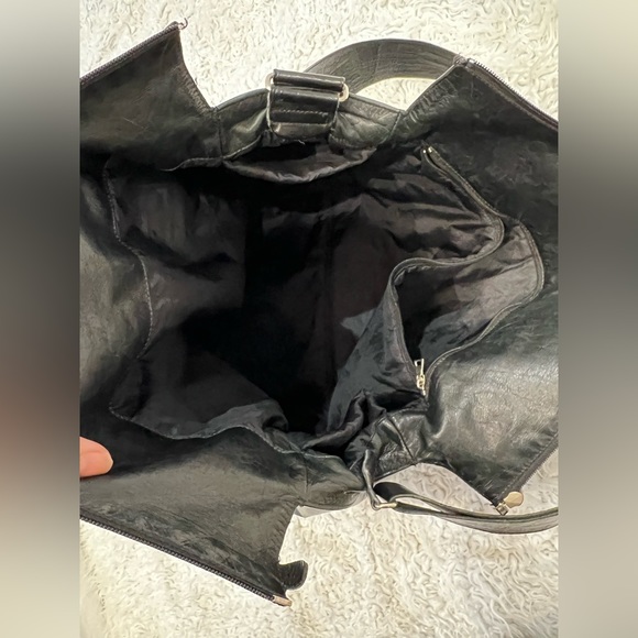 M0851 black leather bag - Picture 4 of 8